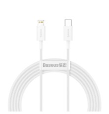 Кабель Baseus Superior Series Fast Charging, Type-C - Lightning, (CATLYS-C02) 20W, 2 м, белый
