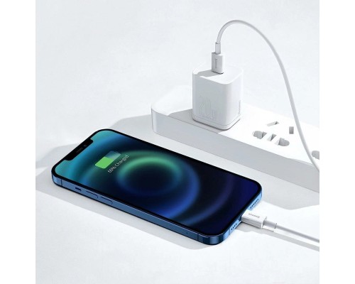 Кабель Baseus Superior Series Fast Charging, Type-C - Lightning, (CATLYS-C02) 20W, 2 м, белый