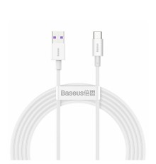 Кабель Baseus Superior Series Fast Charging, USB - Type-C, (CATYS-A02) 66W, 2м, белый