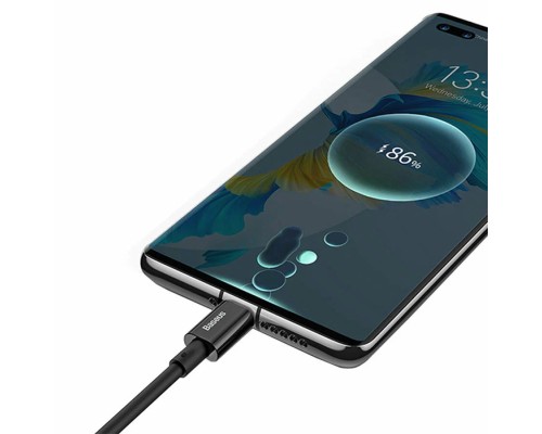 Кабель Baseus Superior Series Fast Charging, USB - Type-C, (CATYS-A01) 66W, 2м, черный 
