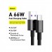 Кабель Baseus Superior Series Fast Charging, USB - Type-C, (CATYS-A01) 66W, 2м, черный