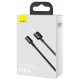 Кабель Baseus Superior Series Fast Charging, USB - Type-C, (CATYS-A01) 66W, 2м, черный 