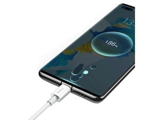 Кабель Baseus Superior Series Fast Charging, USB - Type-C, (CATYS-A02) 66W, 2м, белый