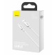 Кабель Baseus Superior Series Fast Charging, USB - Type-C, (CATYS-A02) 66W, 2м, белый