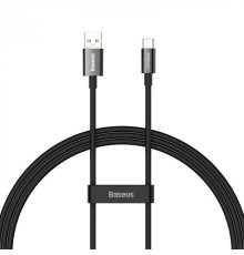 Кабель Baseus Superior Series (SuperVOOC) Fast Charging, USB - Type-C, (CAYS000901) 65W, 1 м, черный 