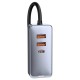 Автомобильный зарядный комплект 2U+2C Baseus CCBT-A0G, 120 Вт, серый