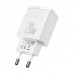 Зарядное устройство Baseus Compact Quick Charger (CCXJ-B02) USB+Type-C 5-12V 3A white