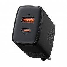 Зарядное устройство Baseus Compact Quick Charger (CCXJ-B01) USB+Type-C 5-12V 3A black