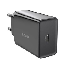 Зарядное устройство Baseus Speed Mini Quick Charger Type-C 20W, Black (CCFS-SN01)