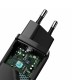 Зарядное устройство Baseus GaN2 Lite Quick Charger C+U 65W (CCGAN2L-B01), черный