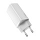 Зарядное устройство Baseus GaN2 Lite Quick Charger C+U 65W (CCGAN2L-B02), белый