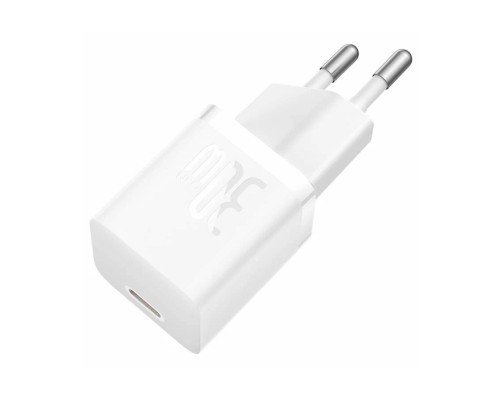 Зарядное устройство Baseus OS GaN5 Fast Charger Mini 1C 30W EU белое (CCGN070502)
