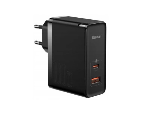 Зарядное устройство Baseus GaN5 Pro Fast Charger USB Type-C 5A, 100W, черный