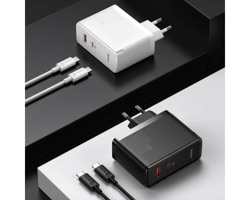 Зарядное устройство Baseus GaN5 Pro Fast Charger USB Type-C 5A, 100W, белый