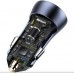 Автомобильная зарядка Baseus Golden Contactor Pro Dual Quick Charger U+C 40W темно-серый (CCJD-0G)