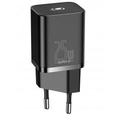 Зарядное устройство Baseus Super Si Quick Charger 1C 25W EU Black (CCSP020101)