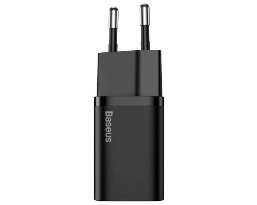 Зарядное устройство Baseus Super Si Quick Charger 1C 25W EU Black (CCSP020101)