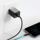 Зарядное устройство Baseus Super Si Quick Charger Type-C 20W EU, черное (CCSUP-B01)