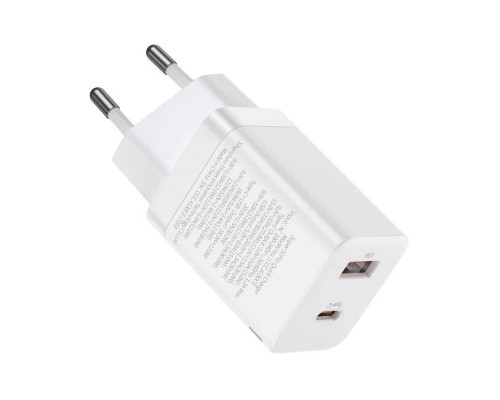 Зарядное устройство Baseus Super Si Quick Charger Type-C 30W EU, белое (CCSUPP-E02)