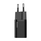 Зарядное устройство Baseus Super Si Quick Charger Type-C 30W EU, черное (CCSUP-J01)