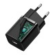 Зарядное устройство Baseus Super Si Quick Charger Type-C 30W EU, черное (CCSUP-J01)