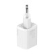 Зарядное устройство Baseus Super Si Quick Charger Type-C 30W EU, белое (CCSUP-J02)