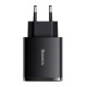 Зарядное устройство Baseus Compact Quick Charger 30W (CCXJ-E01) 2xUSB+Type-C 5-12V 3A black