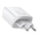 Зарядное устройство Baseus Compact Quick Charger 30W (CCXJ-E02) 2xUSB+Type-C 5-12V 3A white