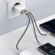 Зарядное устройство Baseus Compact Quick Charger 30W (CCXJ-E02) 2xUSB+Type-C 5-12V 3A white
