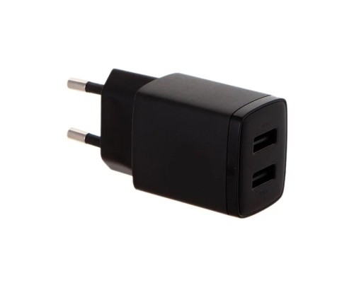 Сетевое зарядное устройство Baseus Compact Charger 2*USB 10.5W (CCXJ010201) Черный