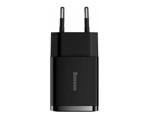 Сетевое зарядное устройство Baseus Compact Charger 2*USB 10.5W (CCXJ010201) Черный