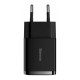 Сетевое зарядное устройство Baseus Compact Charger 2*USB 10.5W (CCXJ010201) Черный