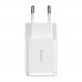 Сетевое зарядное устройство Baseus Compact Charger 2*USB 10.5W (CCXJ010202) Белый