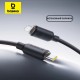 Кабель Baseus Foamed Silicone Type-C - Lightning Fast Charging Data Cable 2.4A (E0426A01) 1м, белый