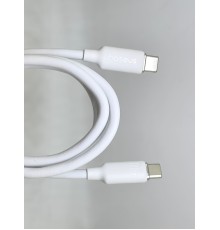 Кабель Baseus Foamed Silicone USB Type-C - USB Type-C Fast Charging Data Cable 100W (E0426701) 1м, белый