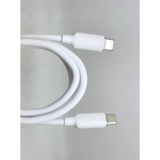 Кабель Baseus Foamed Silicone USB Type-C - USB Type-C Fast Charging Data Cable 100W (E0426701) 1м, белый