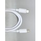 Кабель Baseus Foamed Silicone USB Type-C - USB Type-C Fast Charging Data Cable 100W (E0426701) 1м, белый