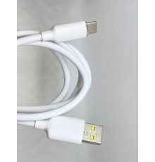 Кабель Baseus Foamed Silicone USB - Type-C Fast Charging Data Cable 100W (E0426801) 1м, белый
