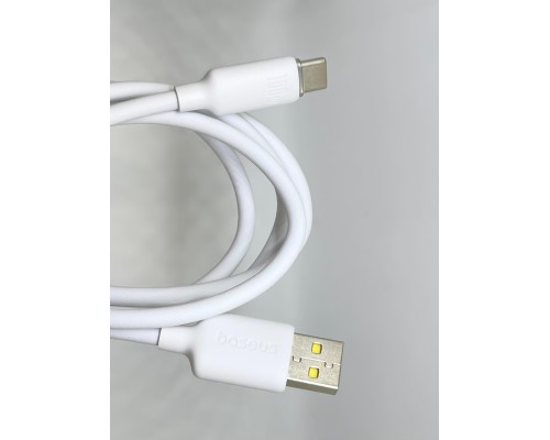 Кабель Baseus Foamed Silicone USB - Type-C Fast Charging Data Cable 100W (E0426801) 1м, белый