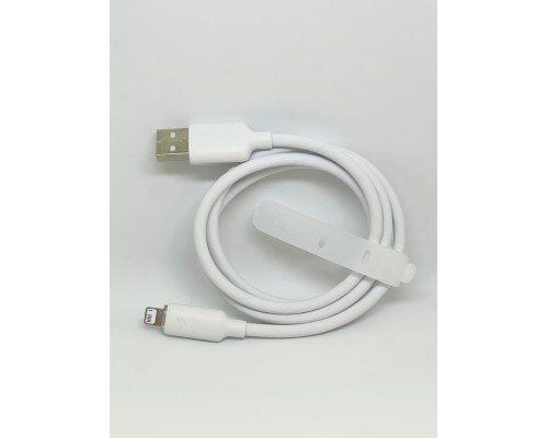 Кабель Baseus Foamed Silicone USB - Lightning Fast Charging Data Cable 2.4A (E0426901) 1м, белый