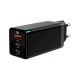 Зарядное устройство Baseus GaN5 Pro Fast Charger 2C+U 65W + кабель Type-C to Type-C PD100W 1m (CCGP120201), черный