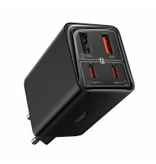 Зарядное устройство Baseus GaN6 Pro Fast Charger 2C+2U 100W + кабель Type-C to Type-C 1m (P10162705112-00), черный