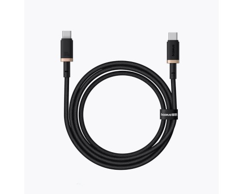 Кабель Baseus Dura Series Fast Charging Cable Type-C - Type-C (P10377803U01-00) 1м черный/золотой