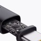 Кабель Baseus Dura Series Fast Charging Cable Type-C - Type-C (P10377803U01-00) 1м черный/золотой