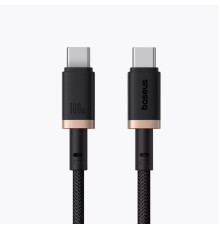 Кабель Baseus Dura Series Fast Charging Cable Type-C - Type-C (P10377803U01-00) 1м черный/золотой