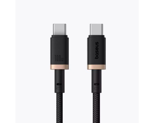 Кабель Baseus Dura Series Fast Charging Cable Type-C - Type-C (P10377803U01-00) 1м черный/золотой