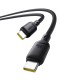 Кабель Baseus Silky Series Fast Charging Cable Type-C - Type-C 100w 2m черный (P10377704113-01)