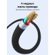 Кабель Baseus Silky Series Fast Charging Cable Type-C - Type-C 100w 2m черный (P10377704113-01)