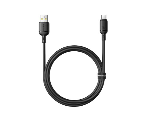 Кабель Baseus Silky Series Fast Charging Cable USB - Type-C 100w 1m черный (P10377703113-00)