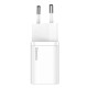 Зарядное устройство Baseus Super Si Quick Charger 1C 25W EU White (CCSP020102)